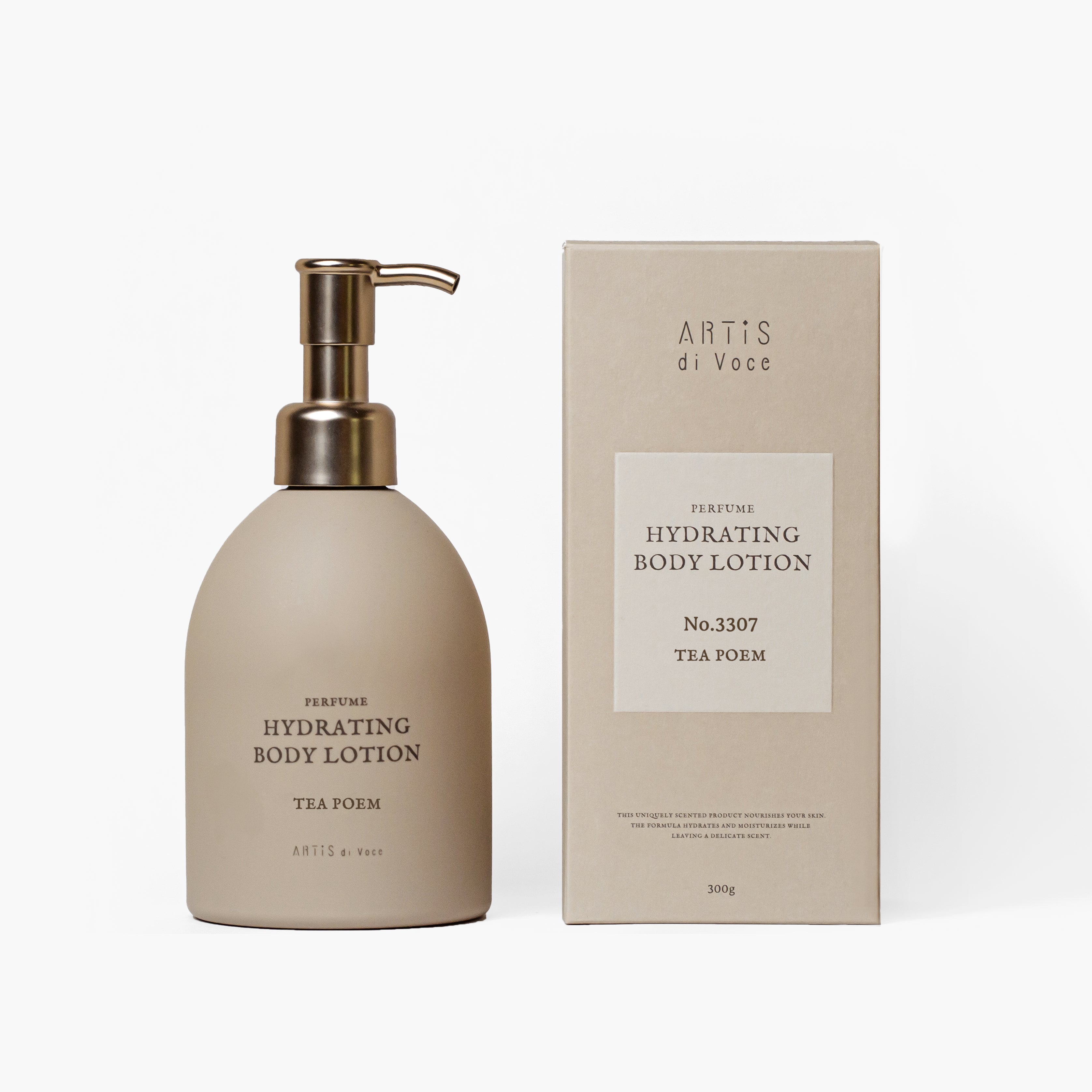 ARTiS di Voce HYDRATING BODY LOTION 300g - TEA POEM 3307
