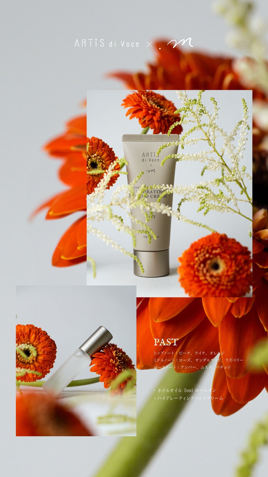 ARTiS di Voce x .m HYDRATING HAND CREAM - PAST ARTiS di Voce