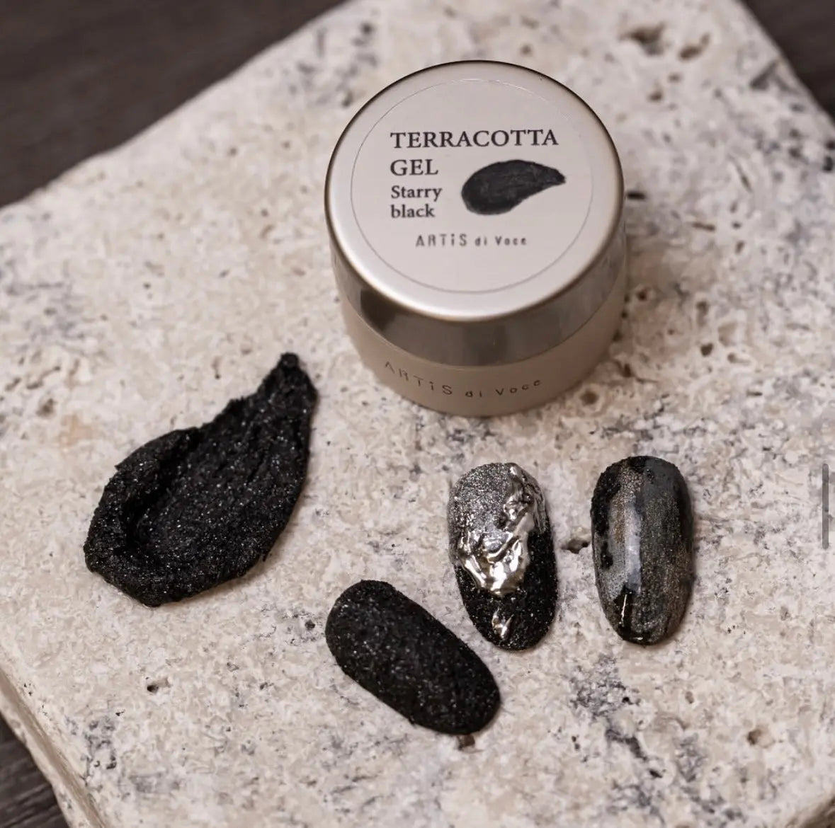 ARTiS di Voce TERRACOTTA Gel- Galaxy Black ARTiS di Voce