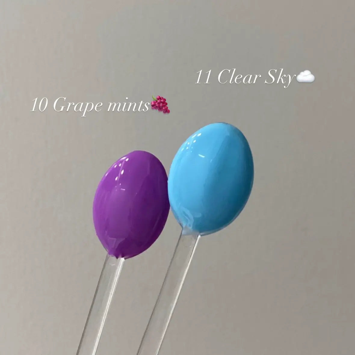 Jo Ana Gel Polish #010 Grape mints H Nail Garden