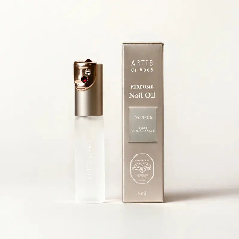 ARTiS di Voce PERFUME NAIL OIL 5ml (Crystals by Swarovski®) - FIRST POMEGRANATE 3306 ARTiS di Voce