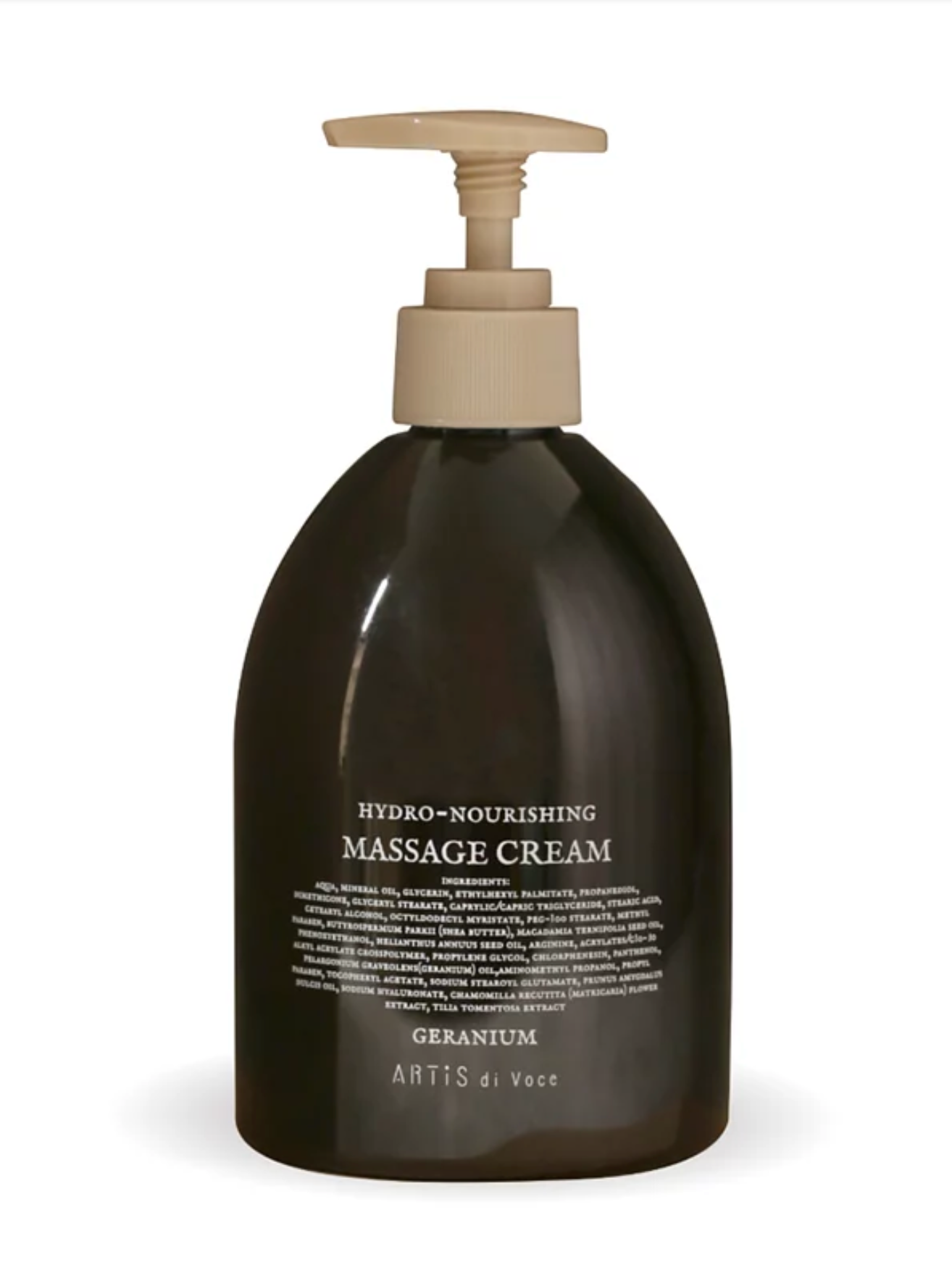 ARTiS di Voce Hydro-nourishing Massage Cream 500ml