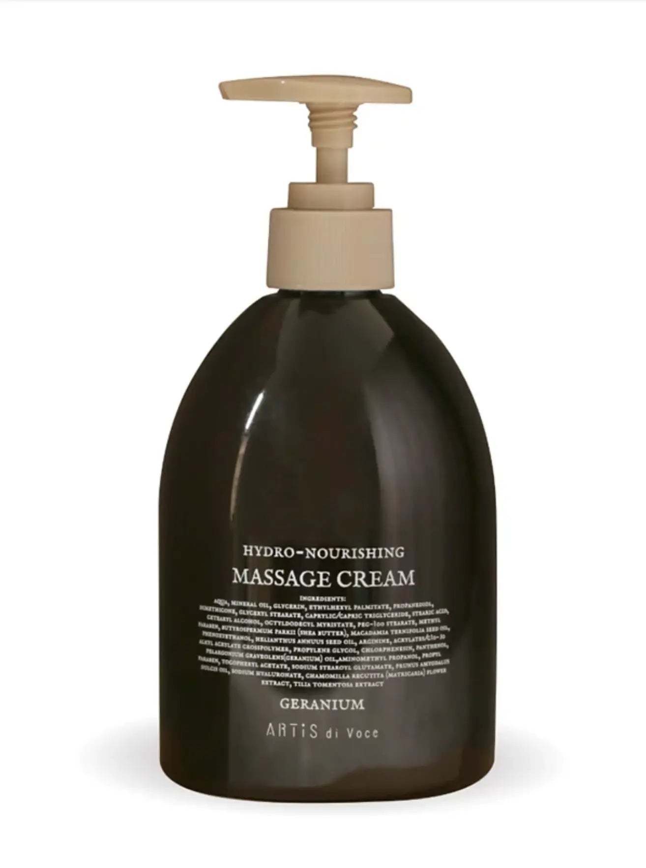 ARTiS di Voce Hydro-nourishing Massage Cream 500ml ARTiS di Voce