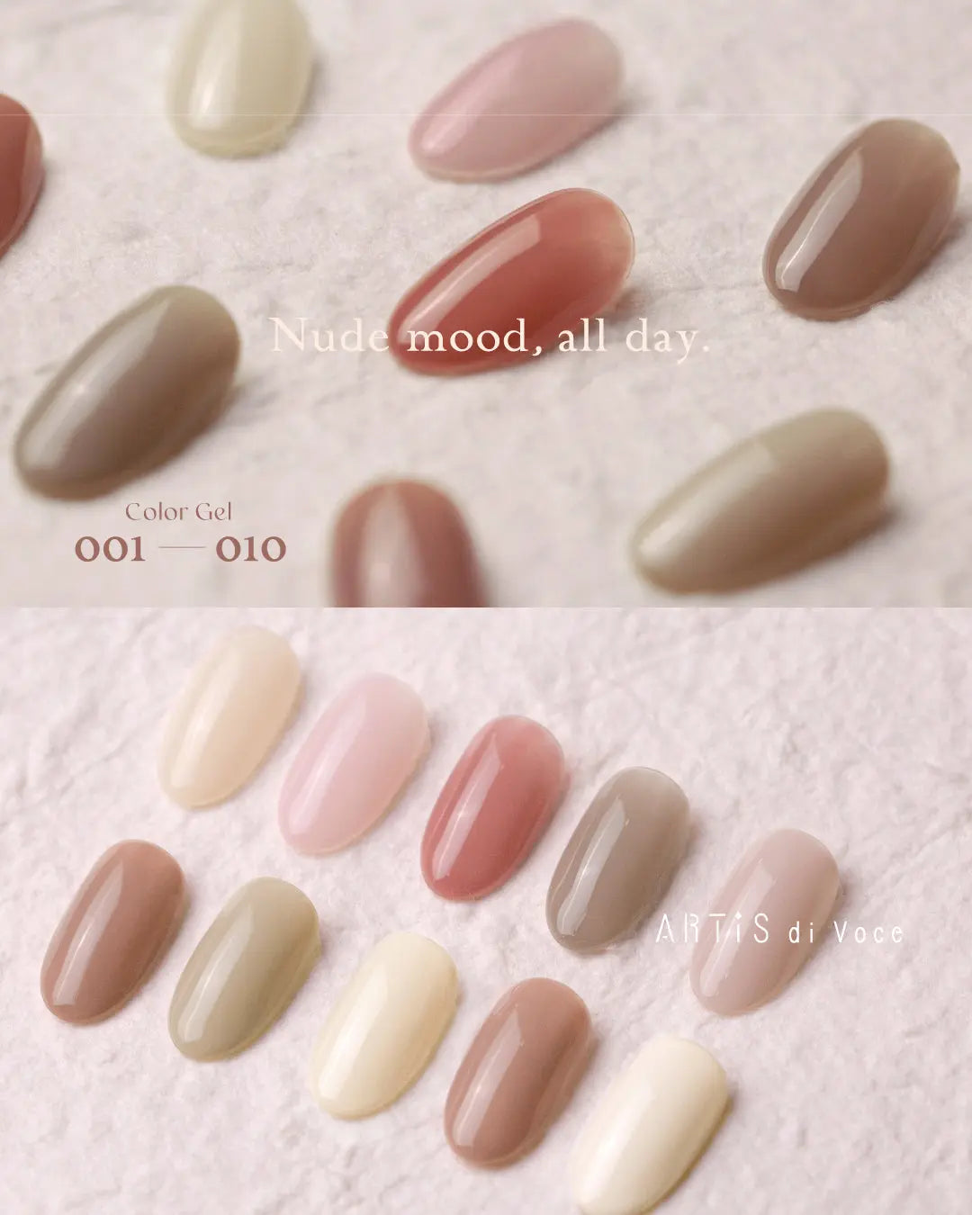 ARTiS di Voce Nude Gel Color 010 ARTiS di Voce