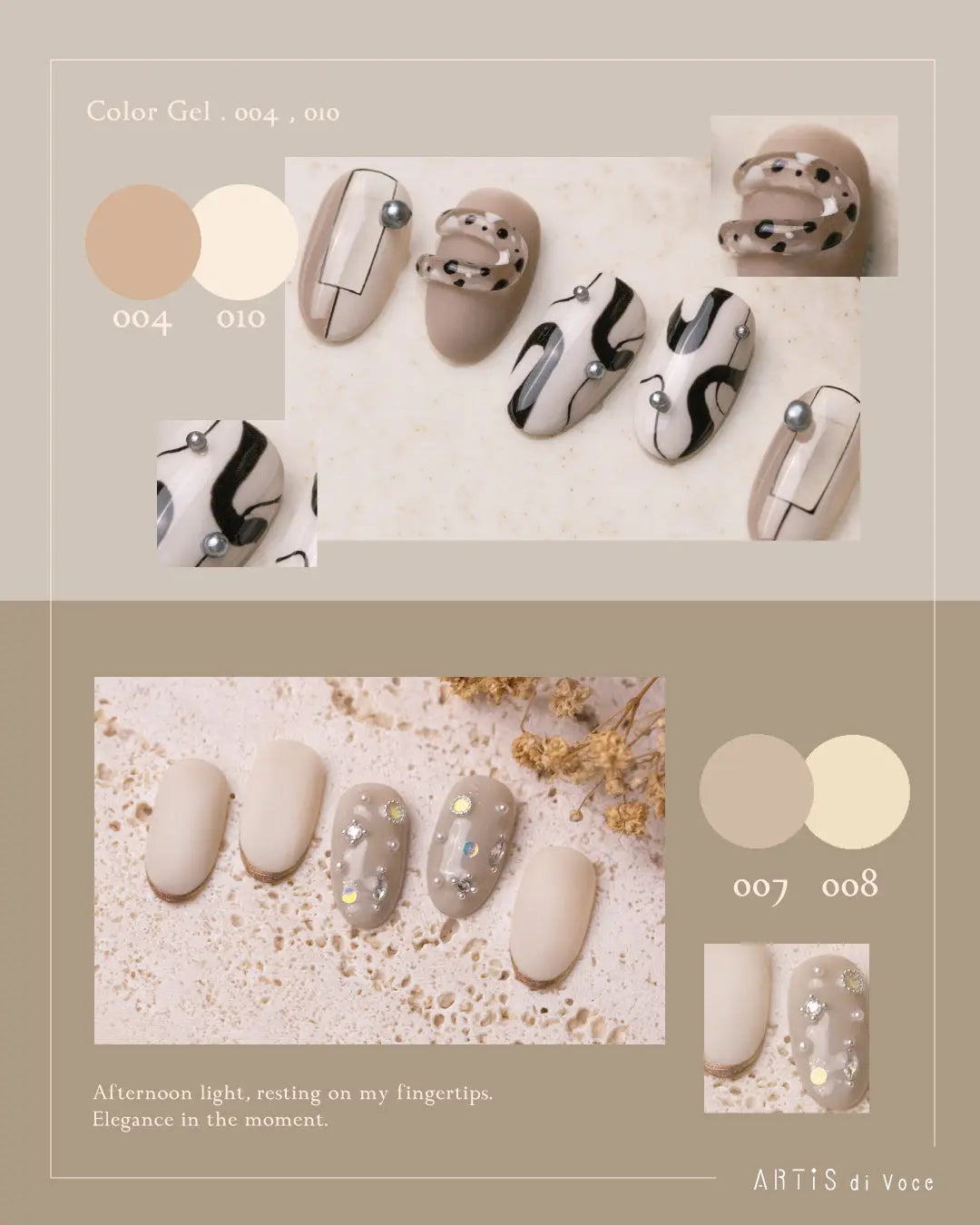 ARTiS di Voce Nude Gel Color 010 ARTiS di Voce