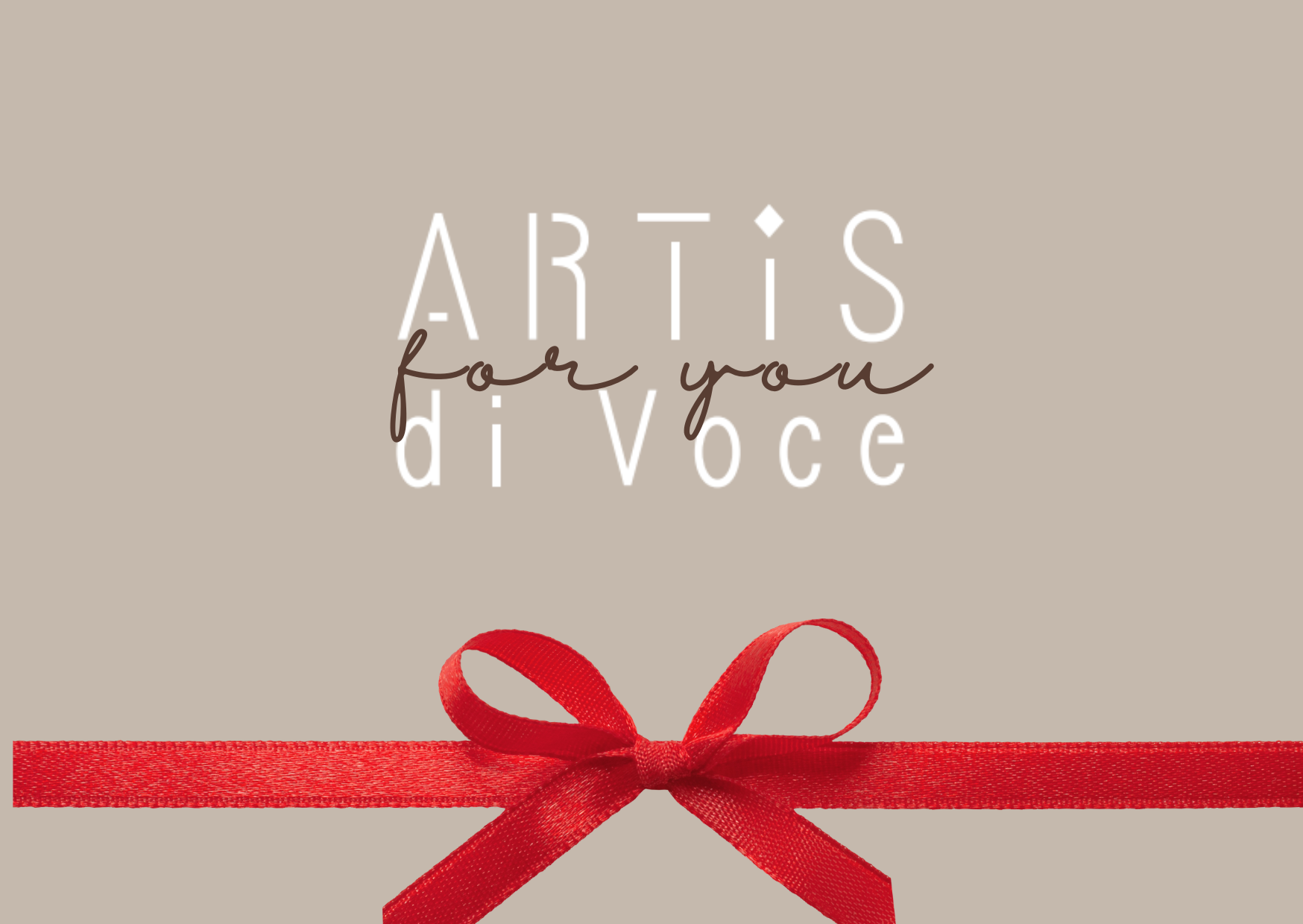ARTiS di Voce Gift Card