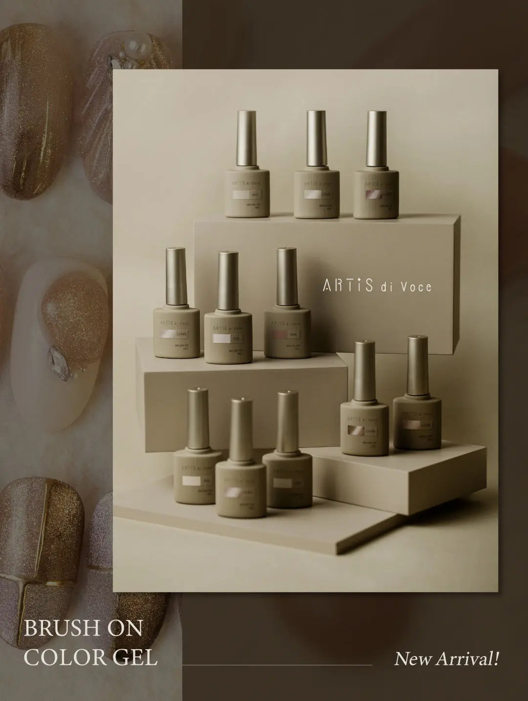 ARTiS di Voce Brush on colour gel ARTiS di Voce