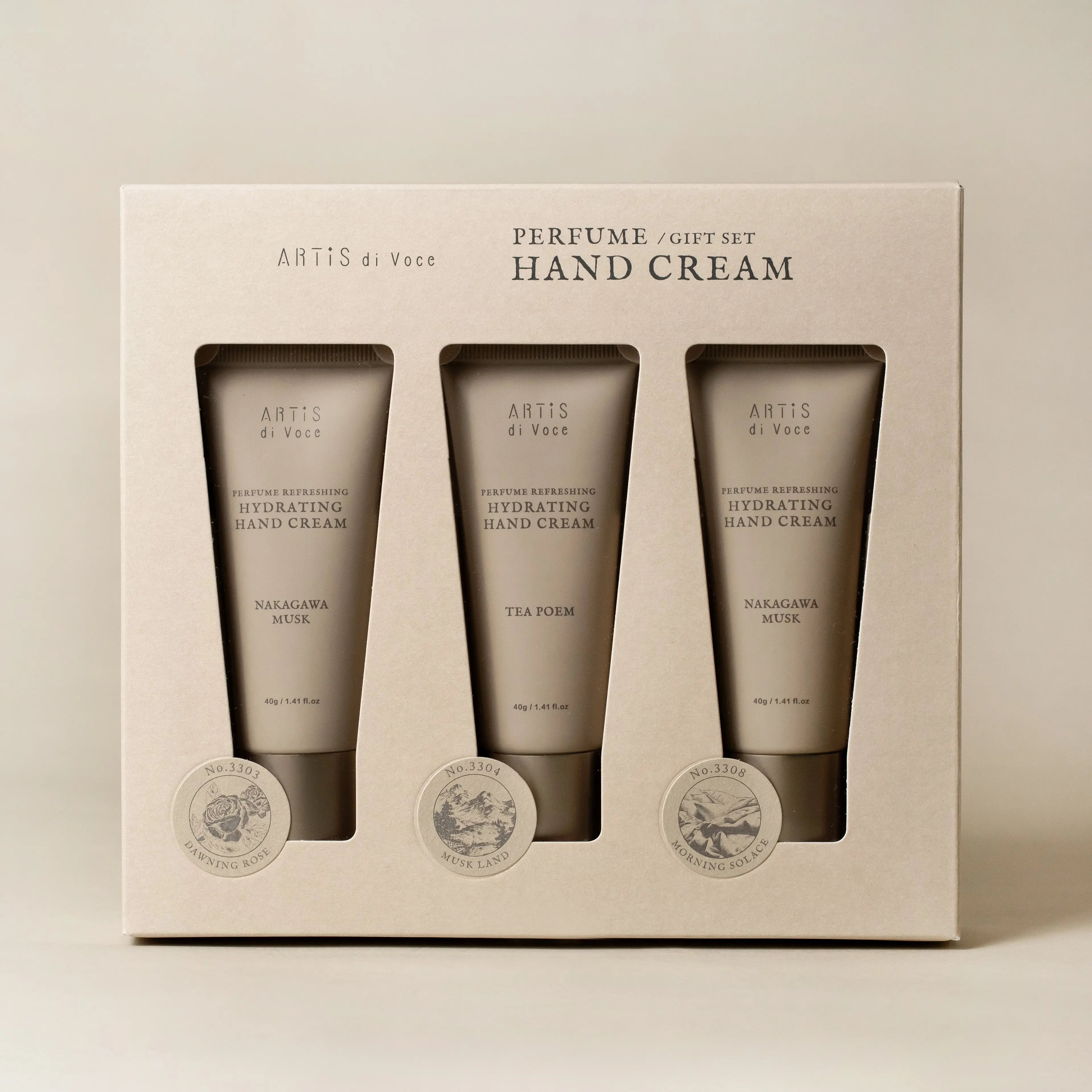 GIFT & SET＿Hand Cream ARTiS di Voce