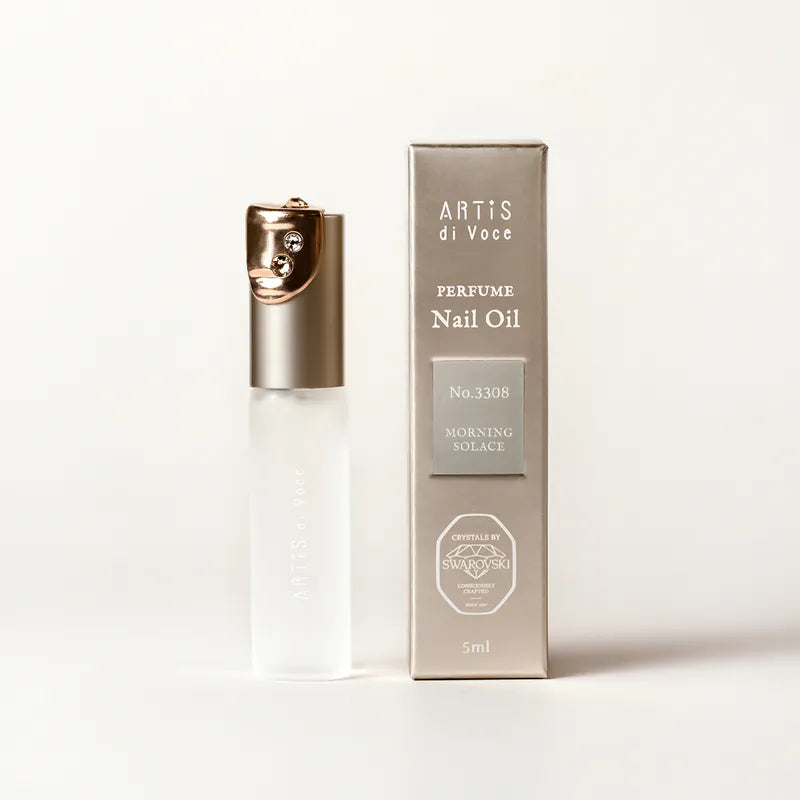 ARTiS di Voce PERFUME NAIL OIL 5ml (Crystals by Swarovski®) - MORNING SOLACE 3308